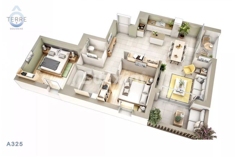 Vendita Appartamento Douvaine 3&nbsp;Camere 67.97&nbsp;m²