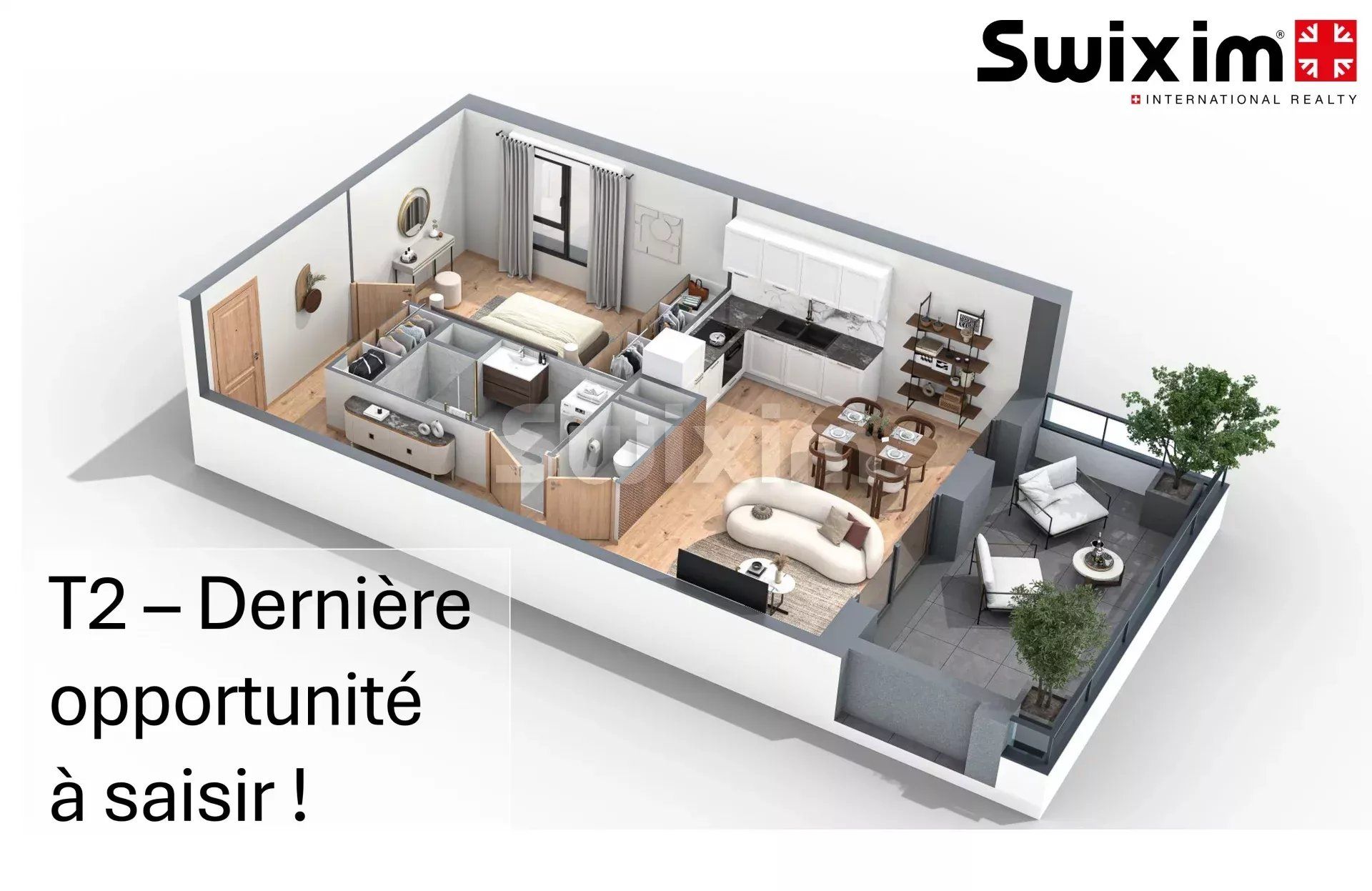 appartement 2 Pièces en vente sur Bossey (74160)