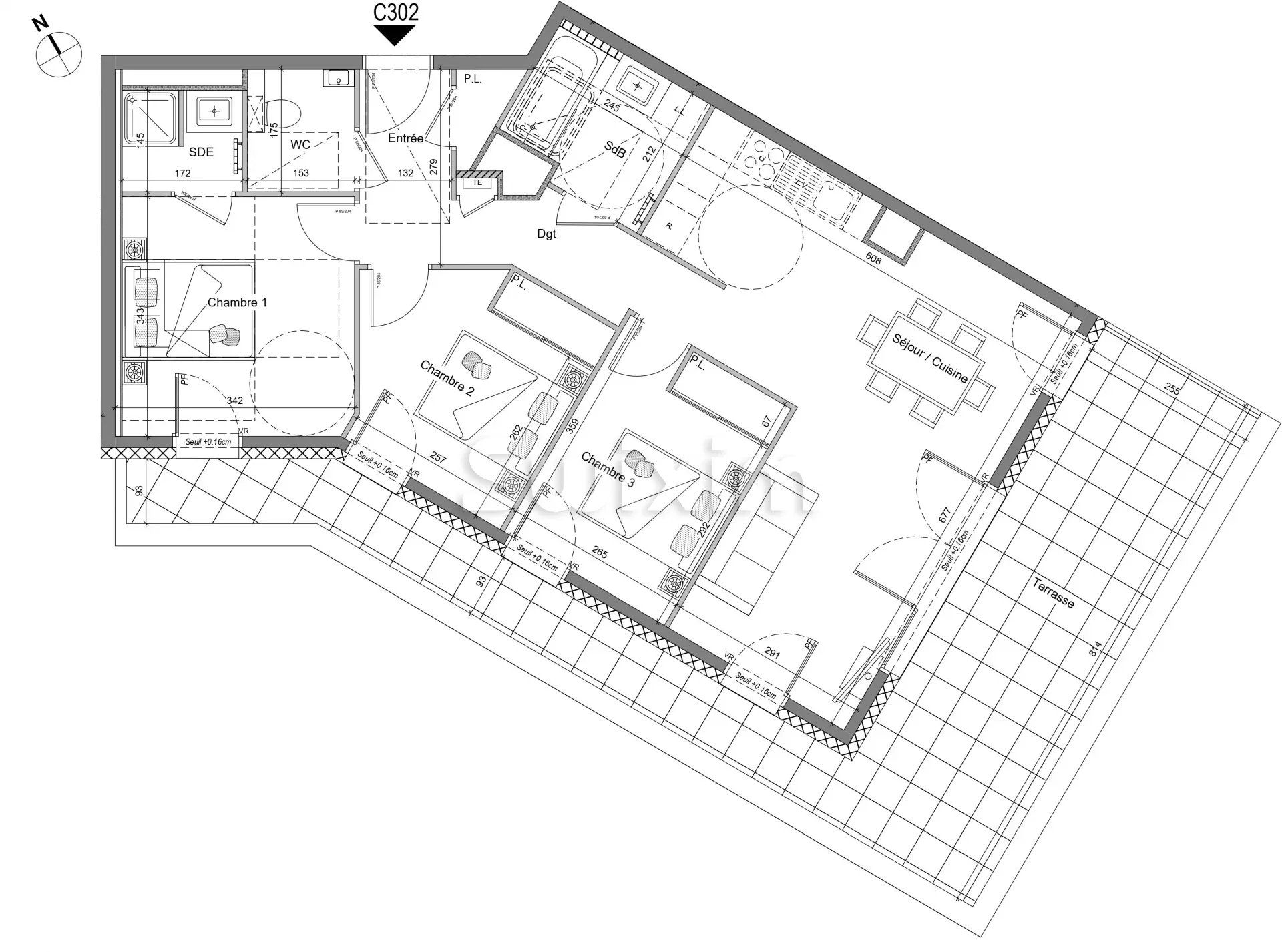 appartamento 4 Camere in vendita su Vétraz-Monthoux (74100)