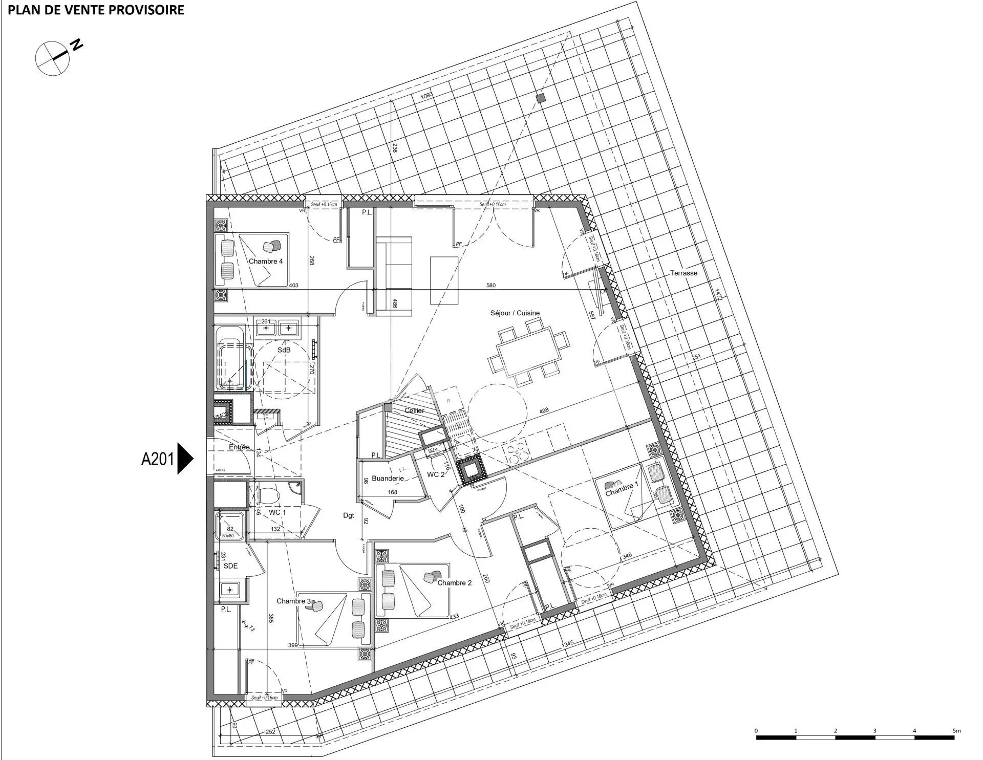 apartamento 5 Salas en venta en Vétraz-Monthoux (74100)