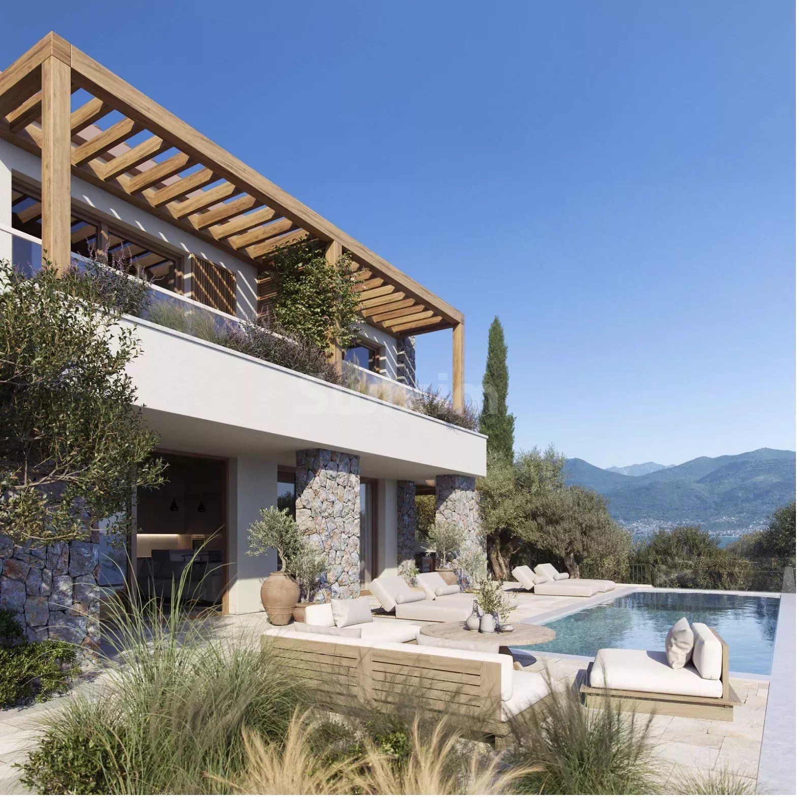 villa 4 Camere in vendita su Luštica (85323)