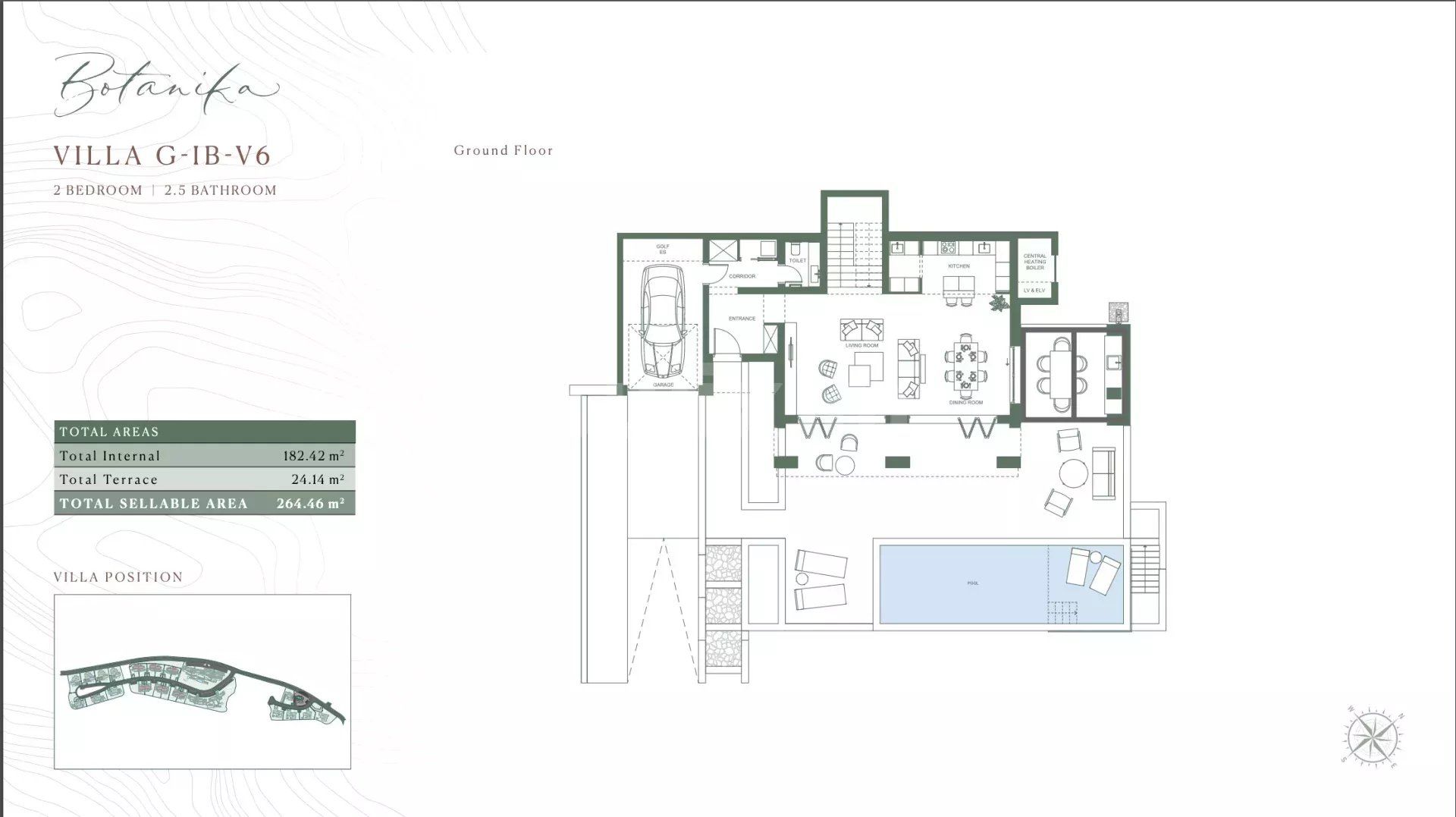 villa 4 Camere in vendita su Luštica (85323)