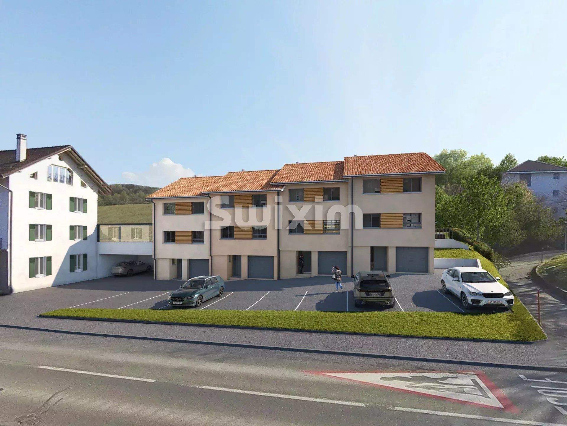 apartment 5.5 Rooms for sale on Bossonnens (1615)