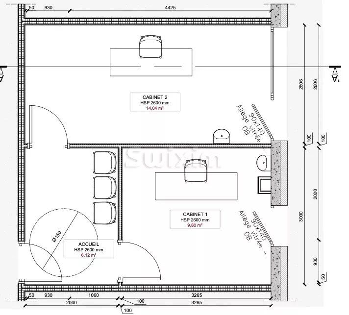 commerce 1 pièce en location sur Veigy-Foncenex (74140)