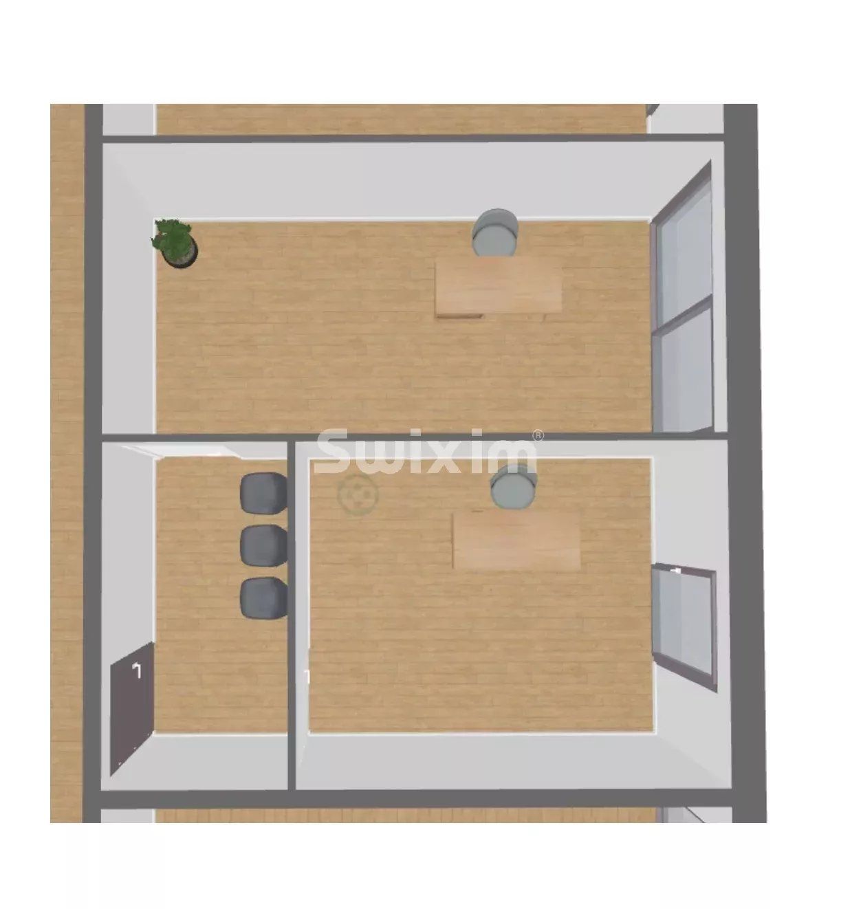commercial local 1 room for rent on Veigy-Foncenex (74140)