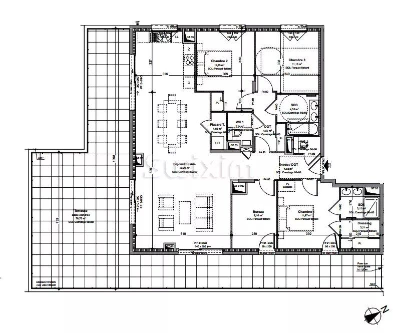 apartamento 5 Quartos para venda sobre Charbonnières-les-Bains (69260)