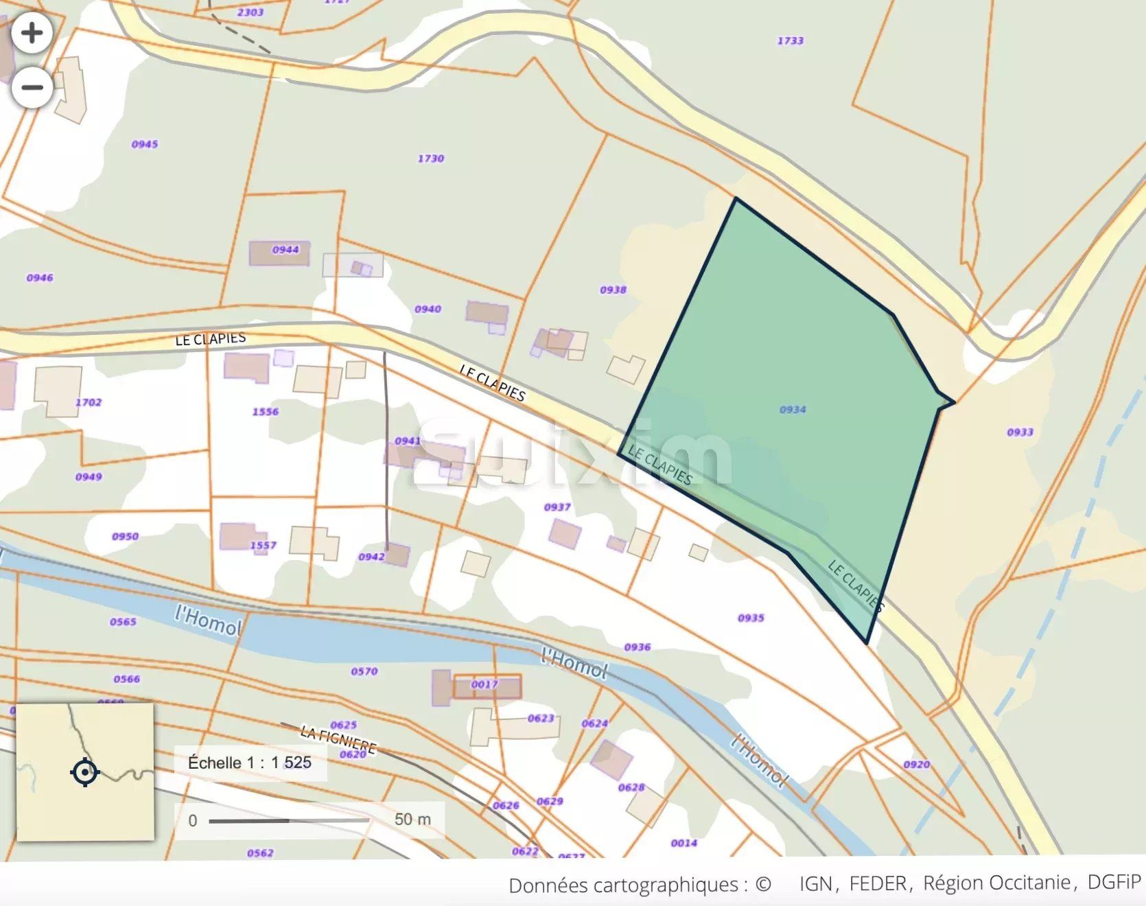 grundstück zum verkauf auf Génolhac (30450)
