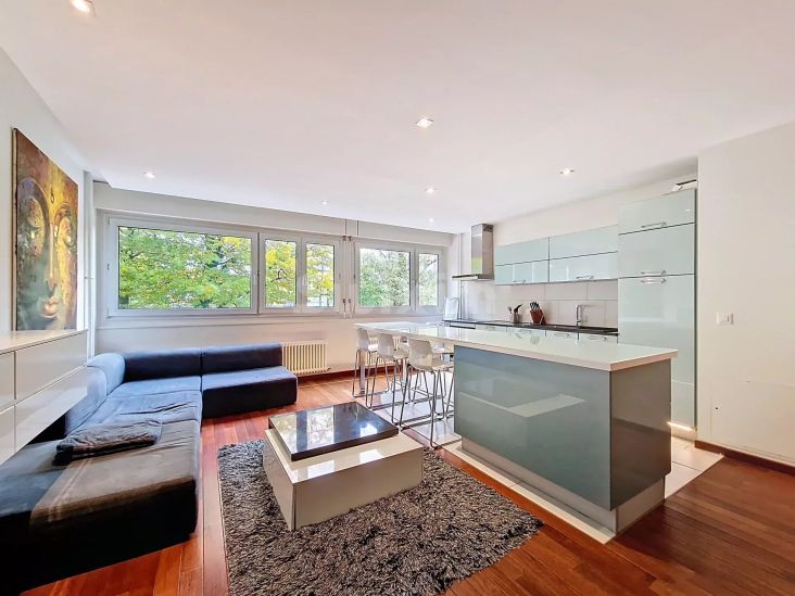 Vermietung Appartement Lancy 3 Zimmer 55 m²