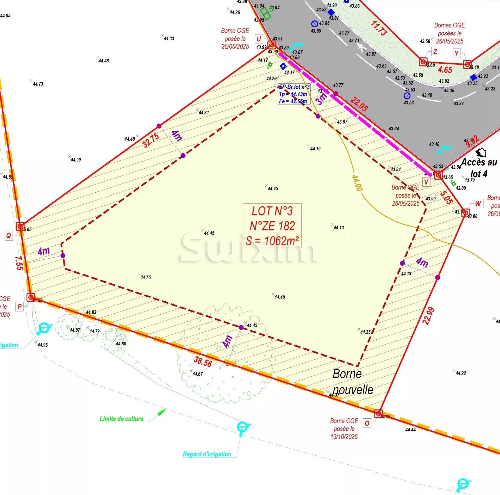 terrain à bâtir 1 pièce en vente sur Saint-Palais (64120)