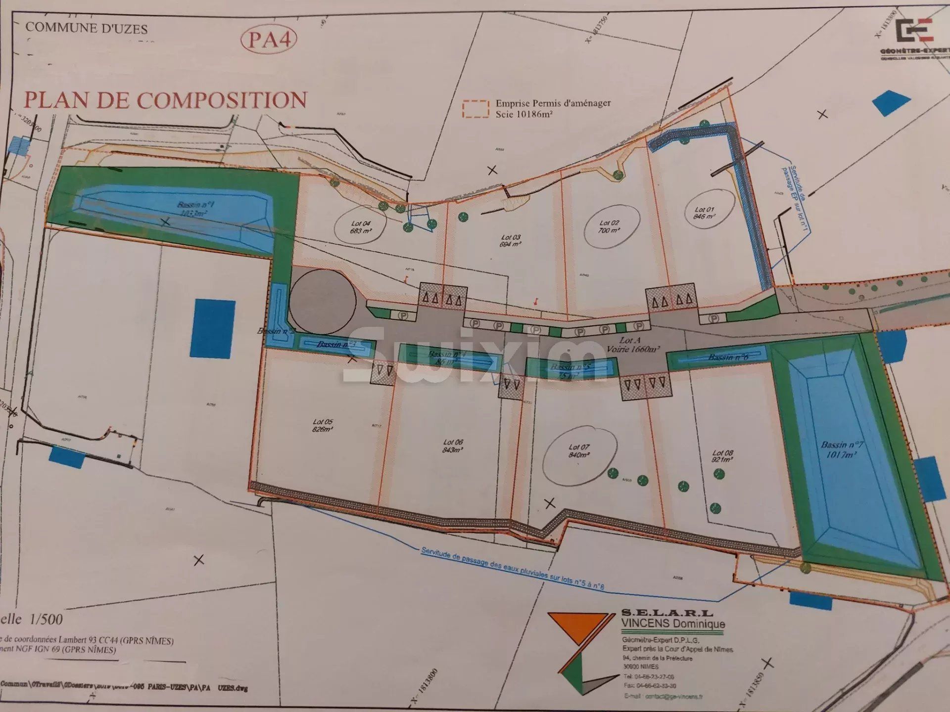 terrain en vente sur Uzès (30700)