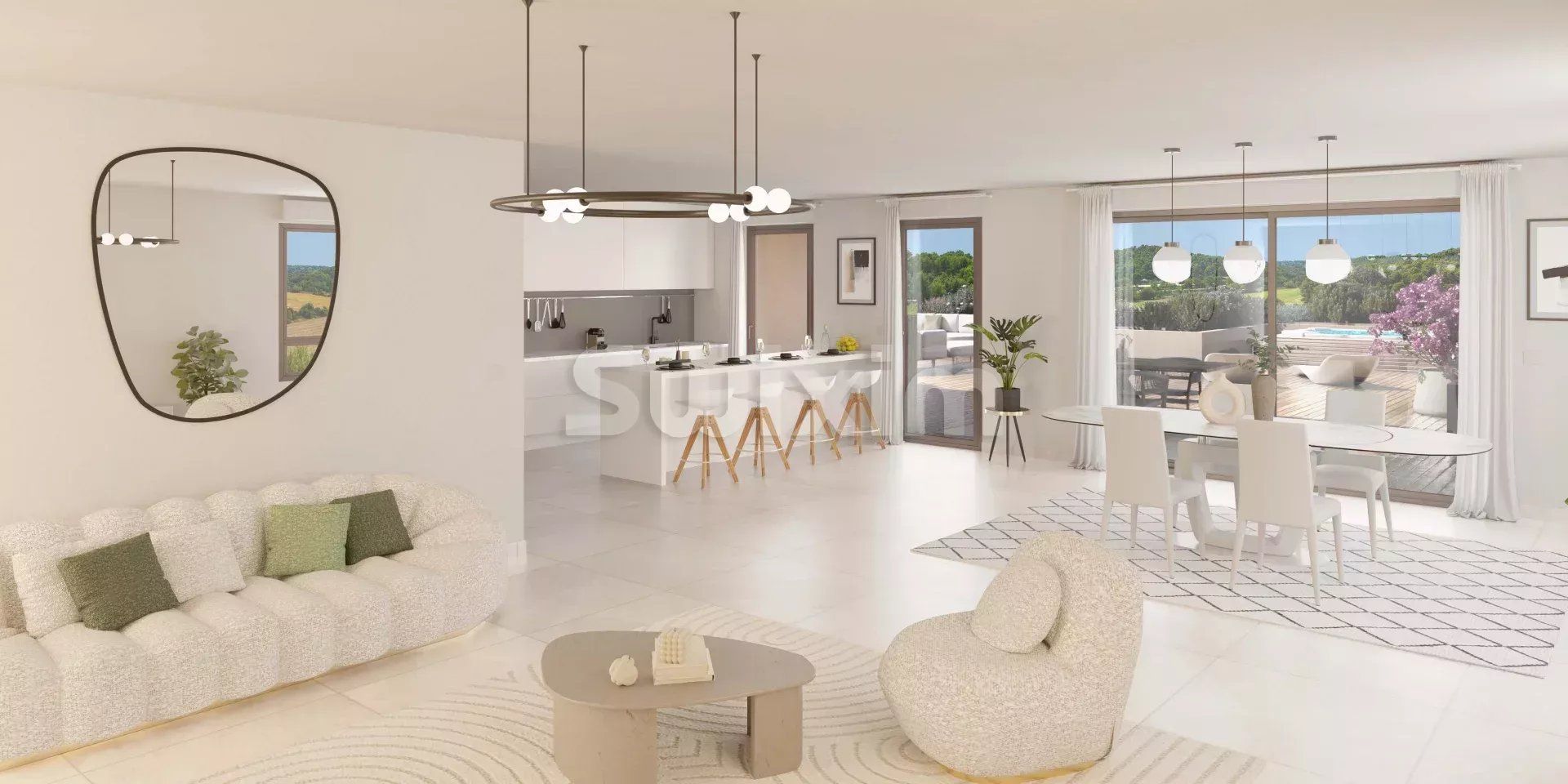 appartement 4 Pièces en vente sur Saint-Clément-de-Rivière (34980)