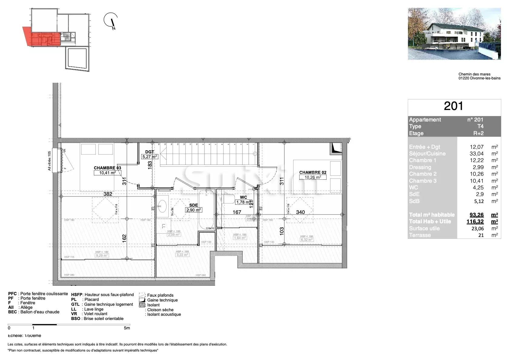 apartamento 4 Quartos para venda sobre Divonne-les-Bains (01220)