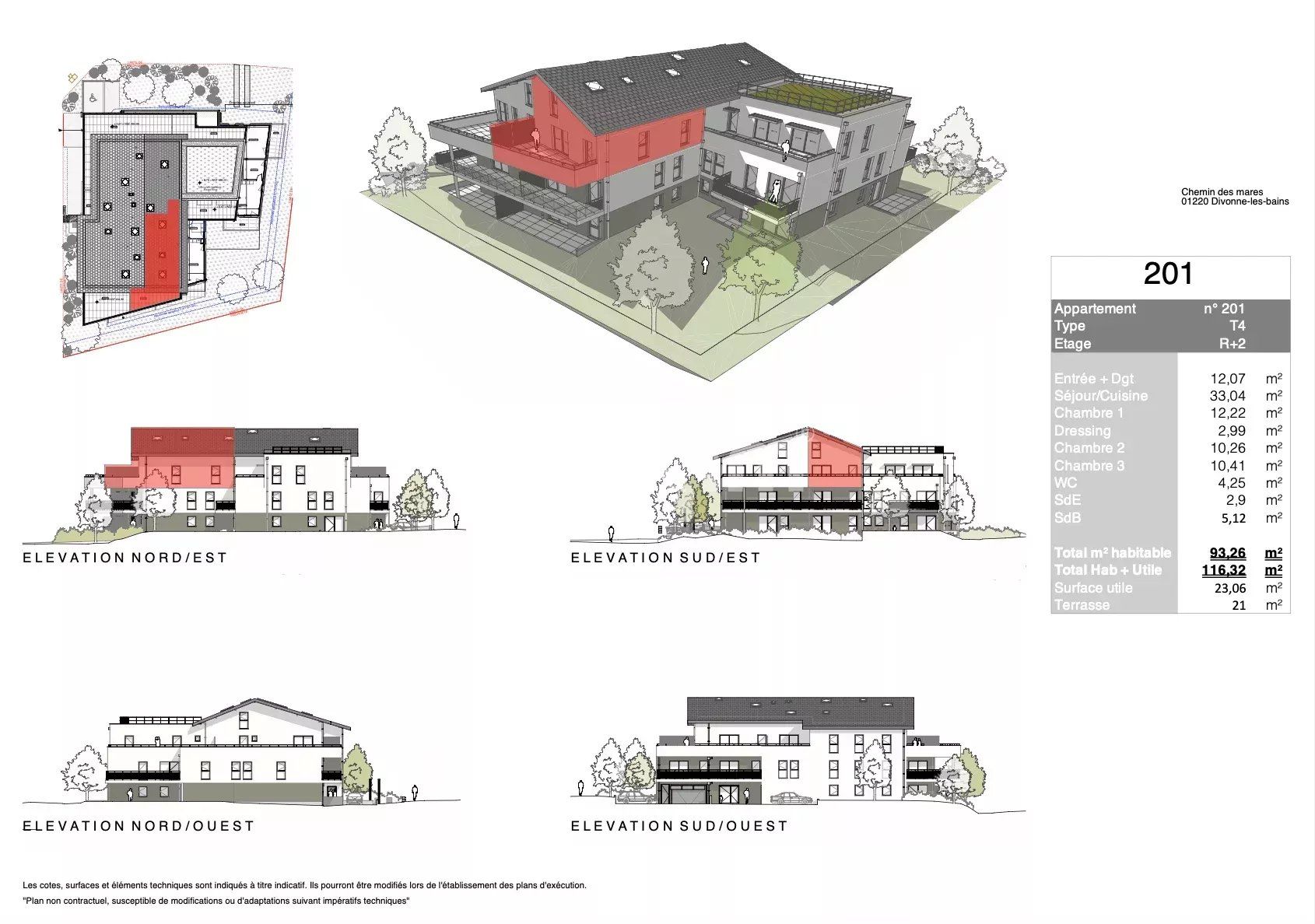 appartamento 4 Camere in vendita su Divonne-les-Bains (01220)