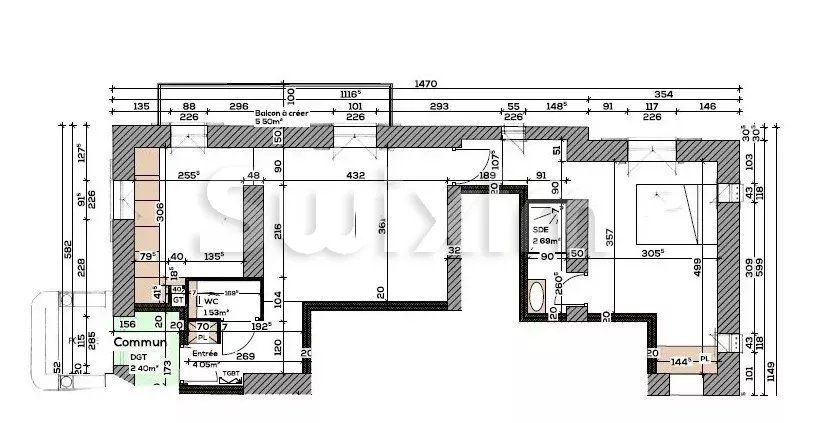 Verkauf Appartement Challes-les-Eaux 2 Zimmer 40.17 m²