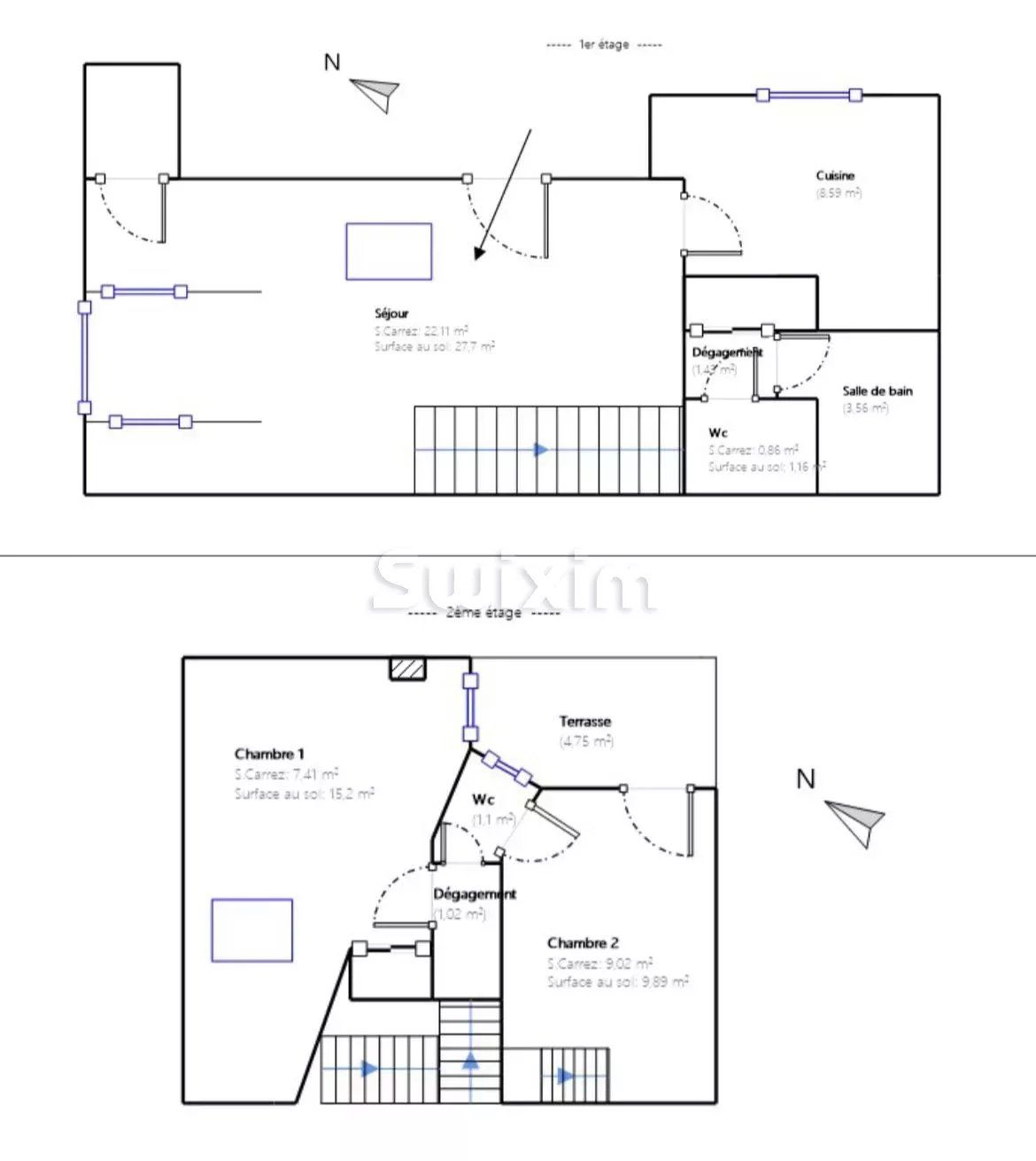 apartment 4 Rooms for sale on Veyrier-du-Lac (74290)