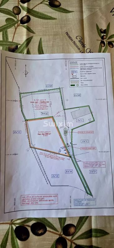 Venta Terreno edificable Tulette 950&nbsp;m²