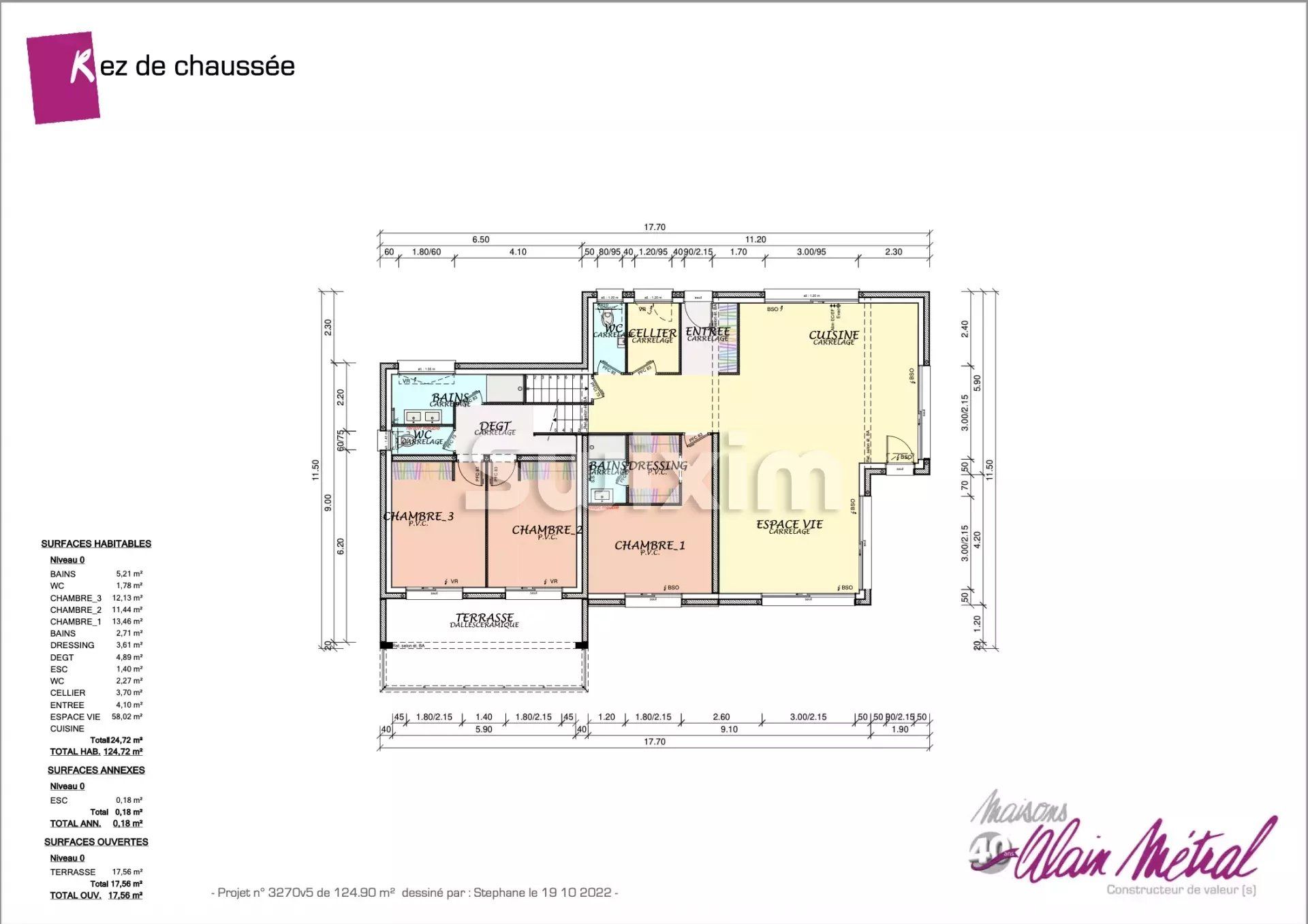 terrain à bâtir en vente sur Fillière (74370)