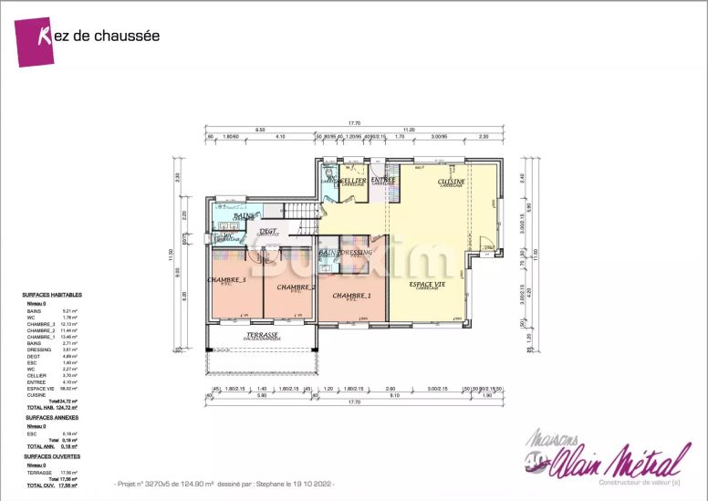 Vente Terrain à bâtir Fillière 1100 m²