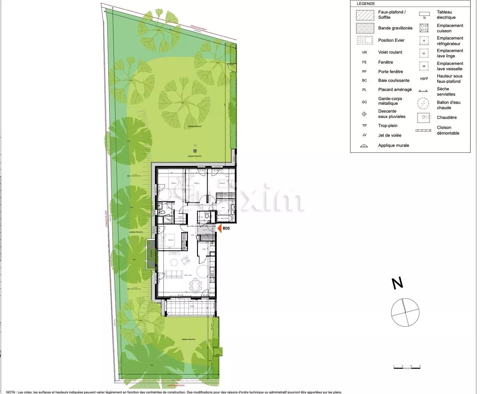 appartement 5 Pièces en vente sur Francheville (69340)