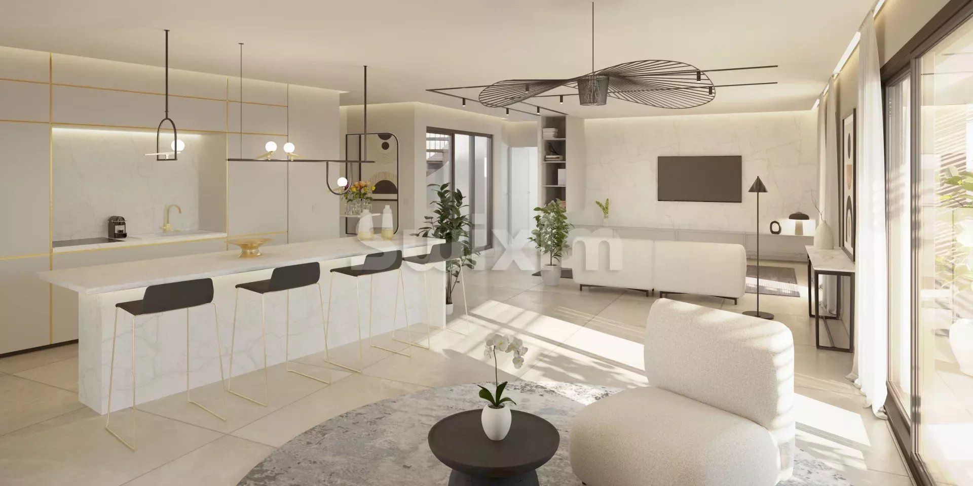 appartement 3 Pièces en vente sur Saint-Jean-de-Védas (34430)