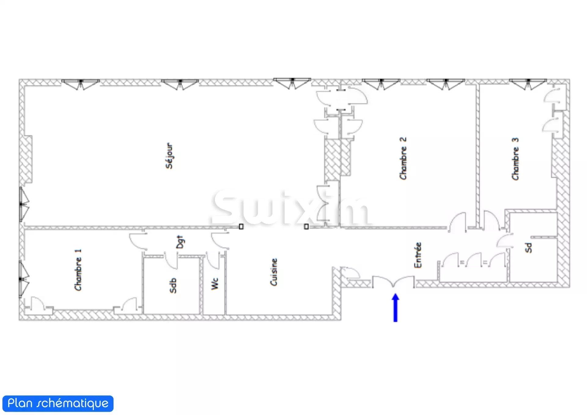 appartement 4 Pièces en vente sur Lyon 2ème (69002)