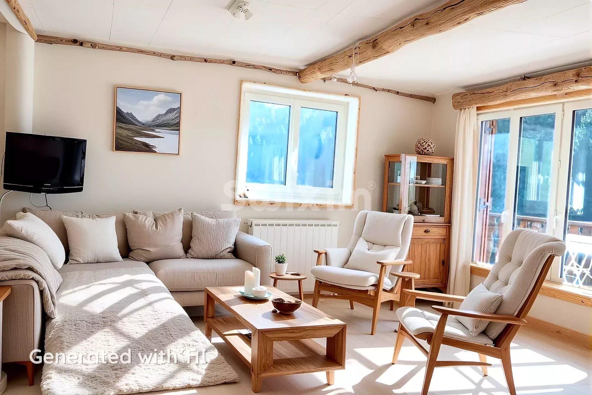 appartement 3 Pièces en vente sur Saint-Jean-de-Tholome (74250)