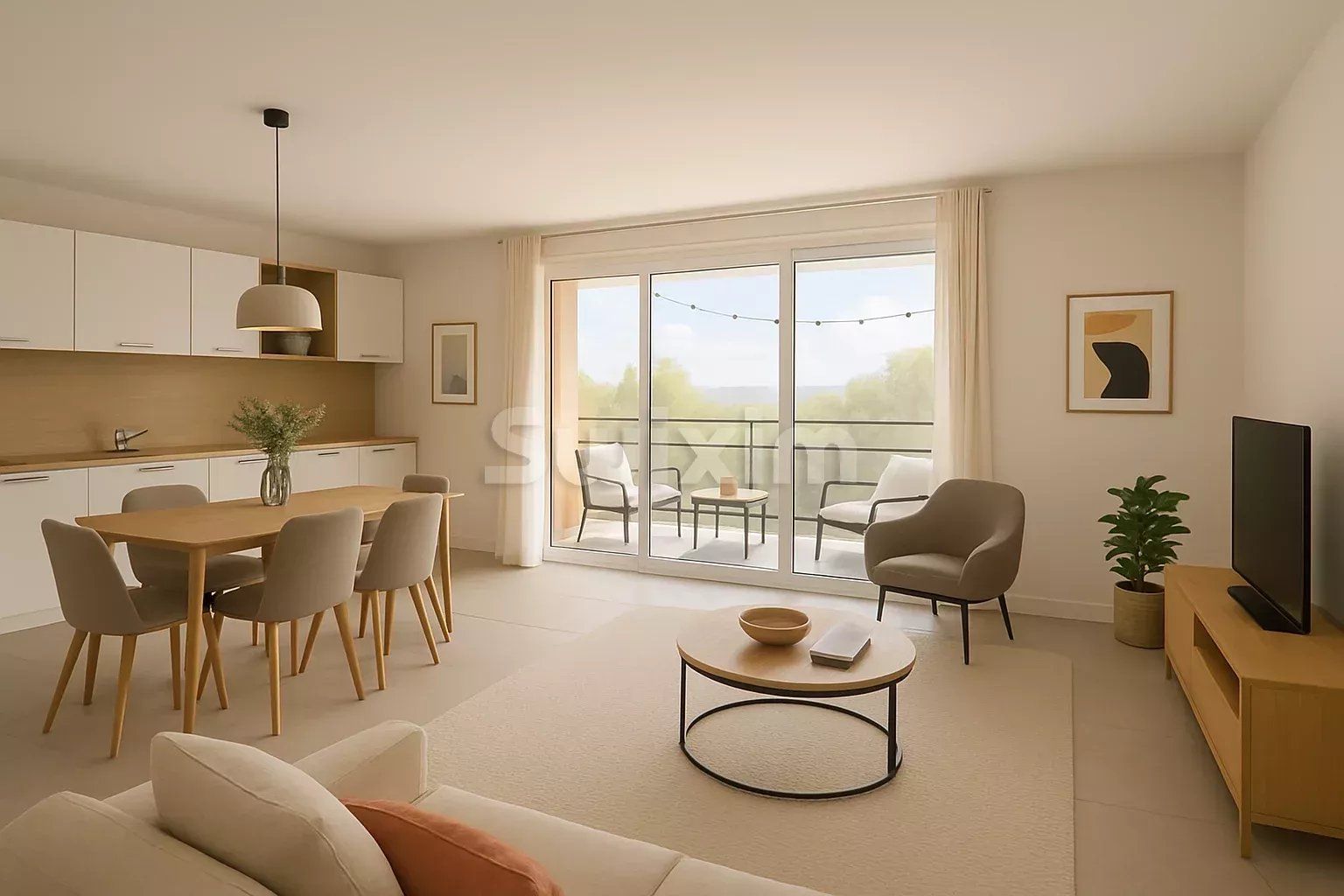 apartamento 4 Salas en venta en Bourgoin-Jallieu (38300)