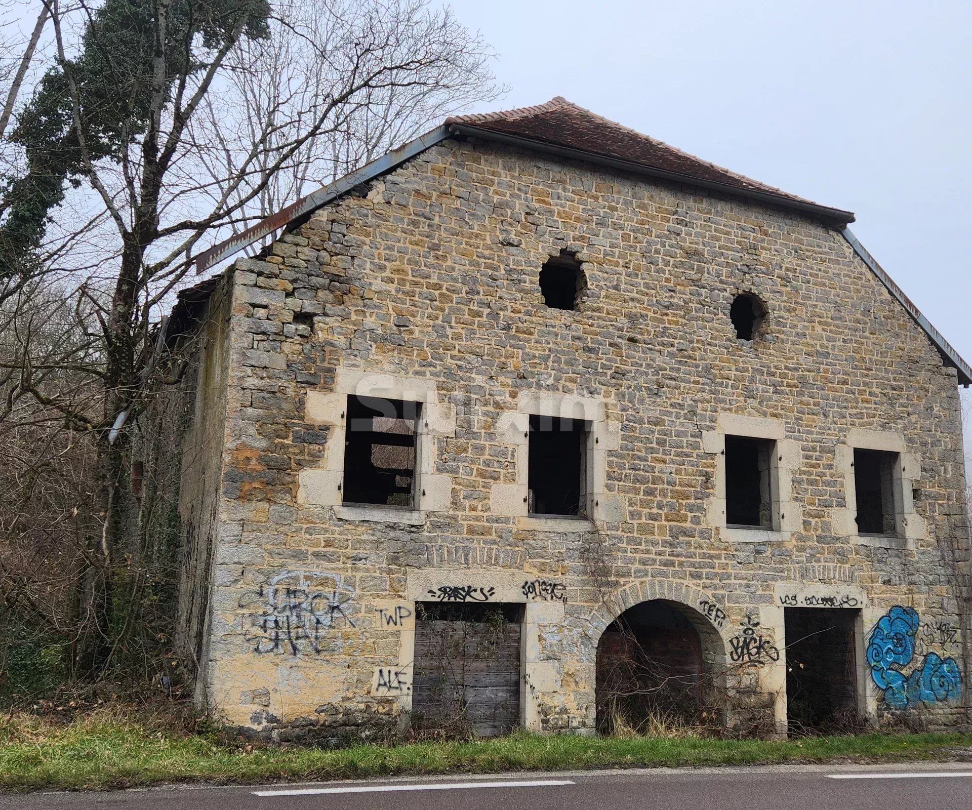 locale industriale 1 camera in vendita su Buvilly (39800)