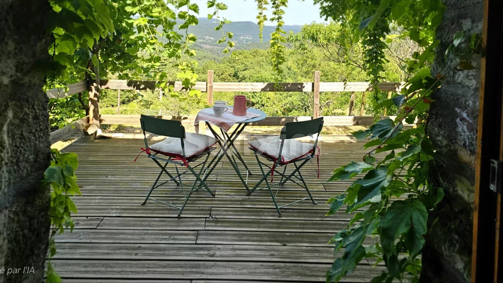 mas 5 Quartos para venda sobre Branoux-les-Taillades (30110)