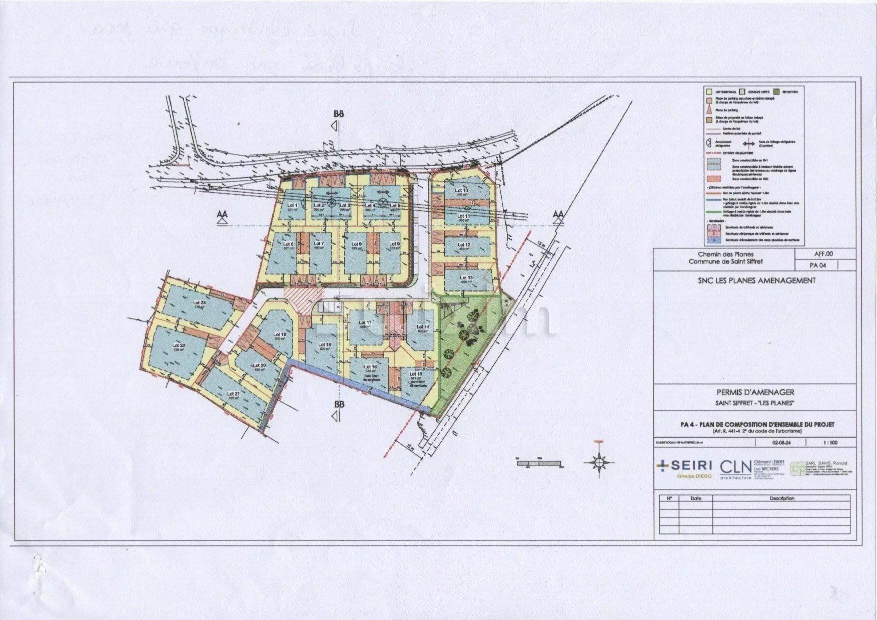 terrain en vente sur Saint-Siffret (30700)