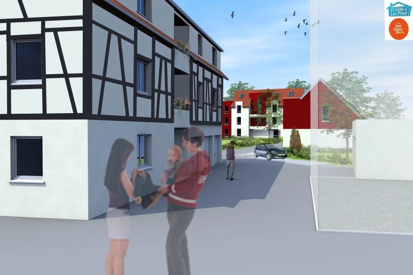 Vendita Appartamento Oberschaeffolsheim 2&nbsp;Camere 34.46&nbsp;m²