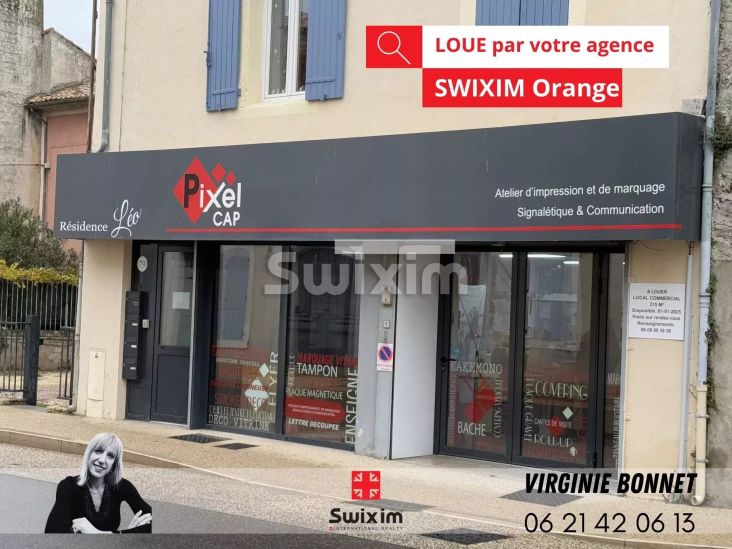 Location Commerce Orange 2 Pièces 214.8 m²