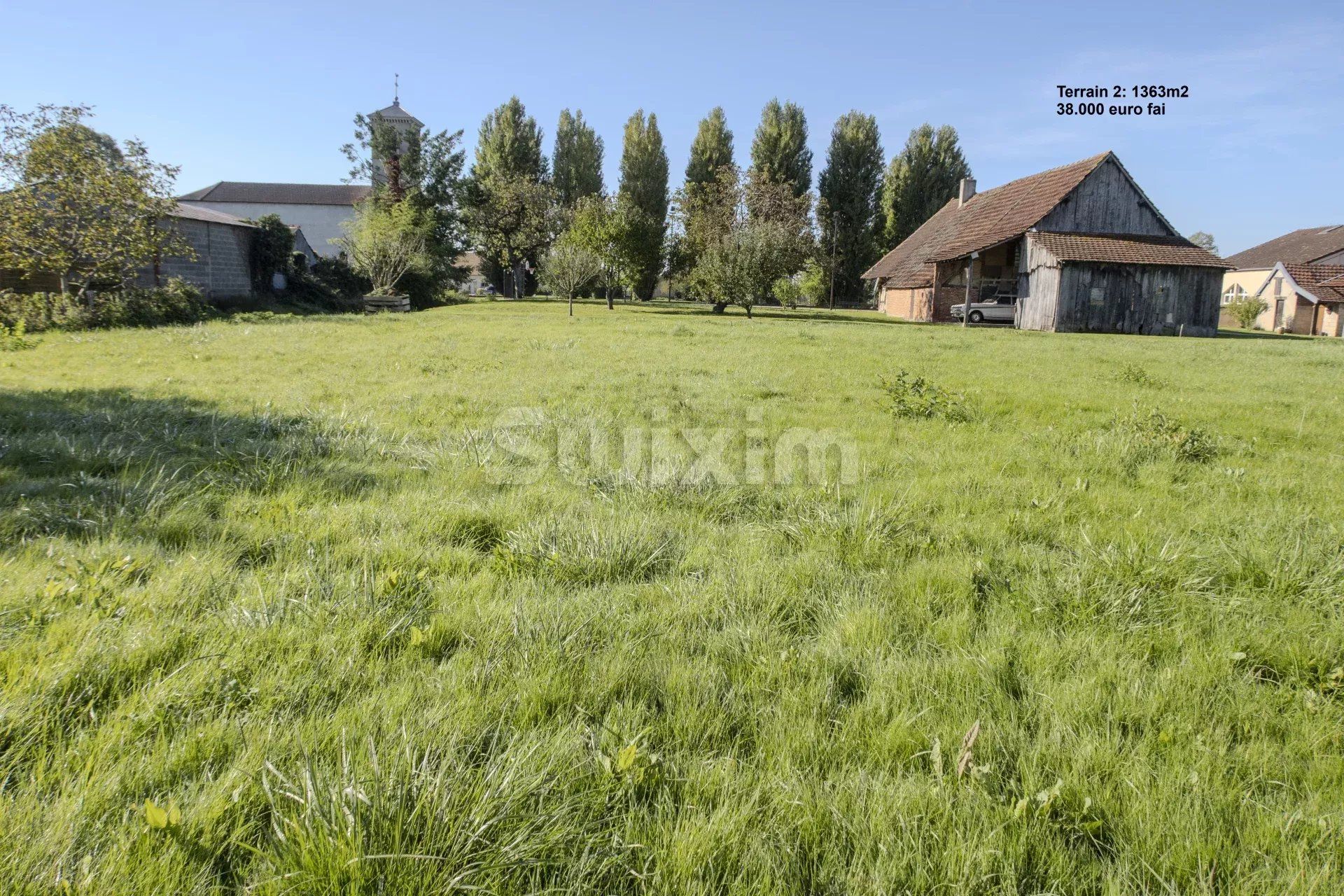 terrain à bâtir en vente sur Saint-Didier-en-Bresse (71620)