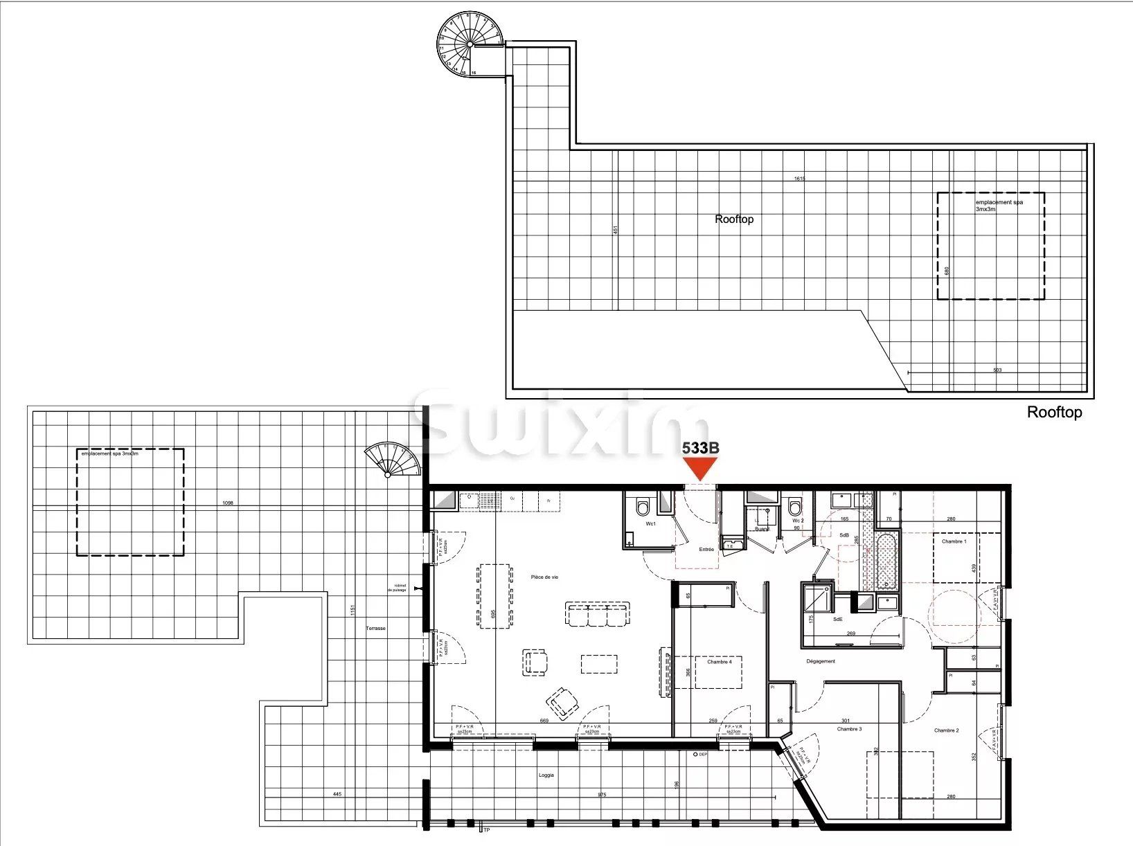 appartement 5 Pièces en vente sur Francheville (69340)