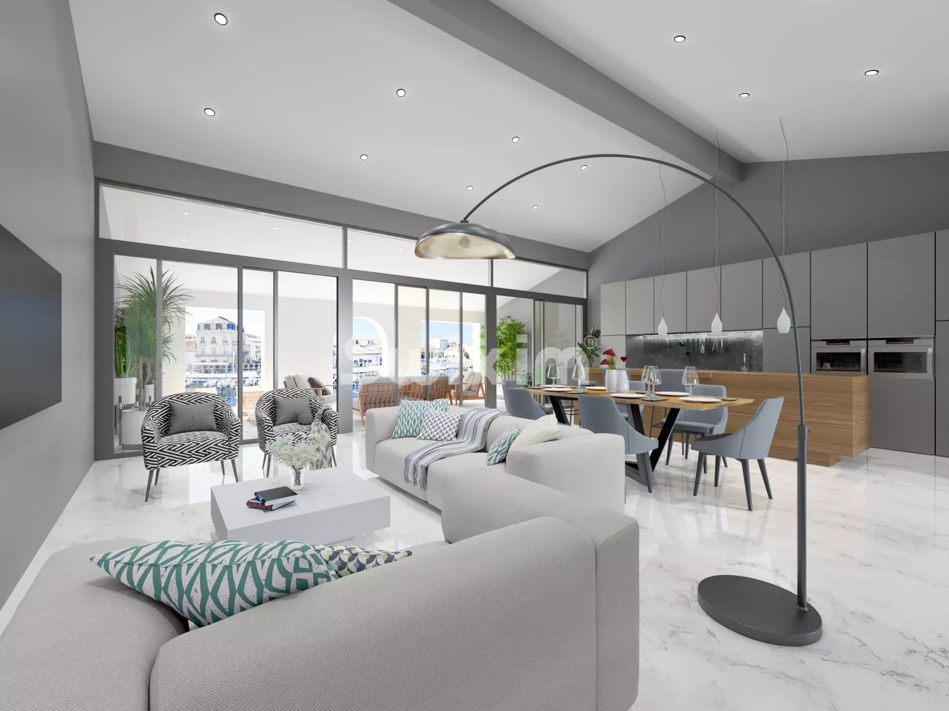 apartment 3 Rooms for sale on Marseillan (34340)