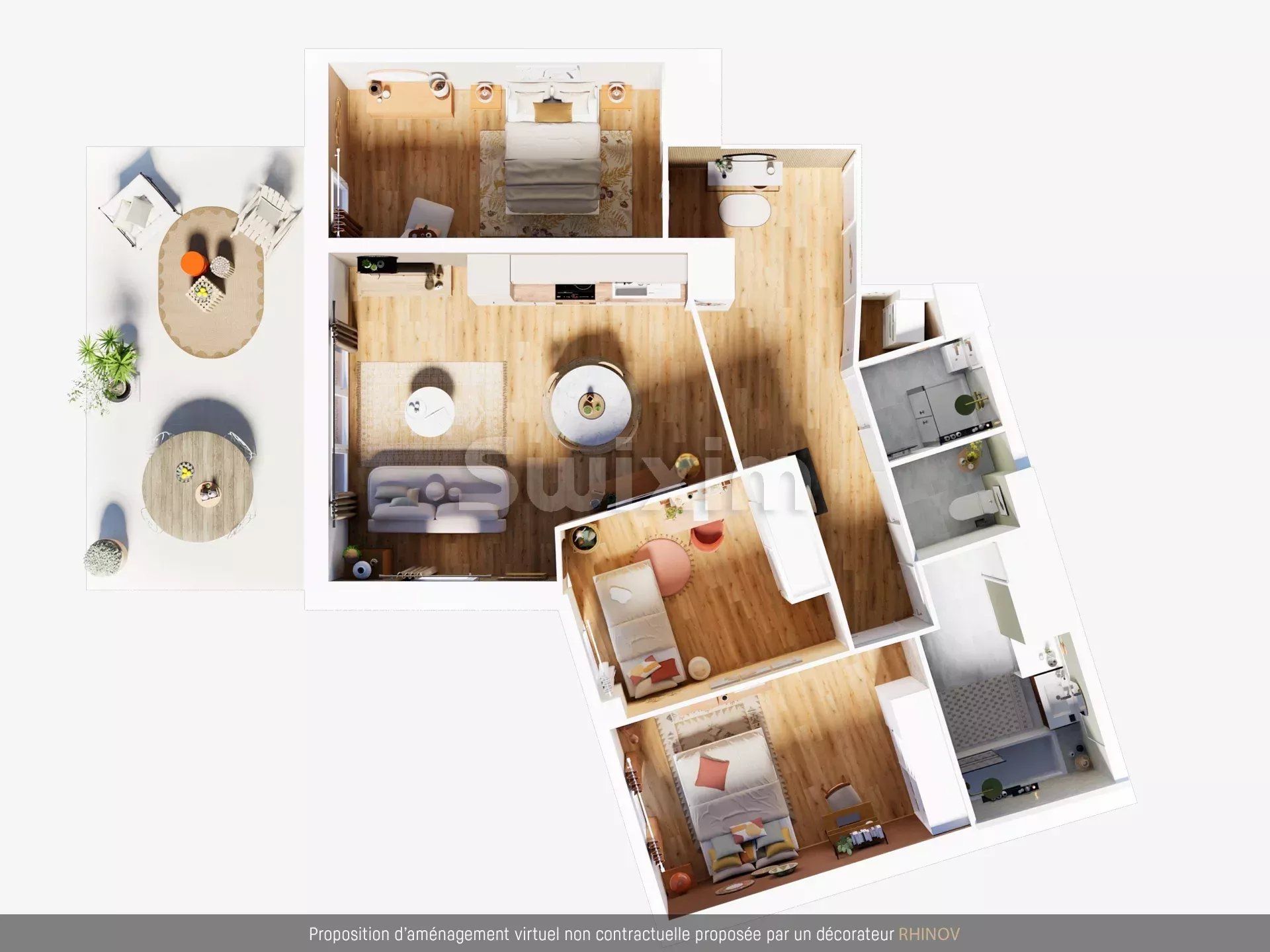 appartement 4 Pièces en vente sur Thonon-les-Bains (74200)