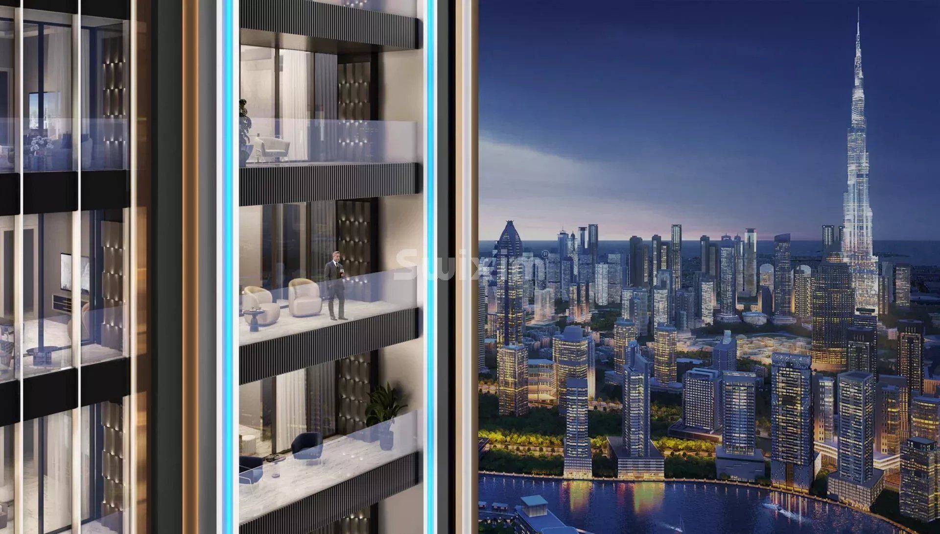 appartement 2 Pièces en vente sur Dubai