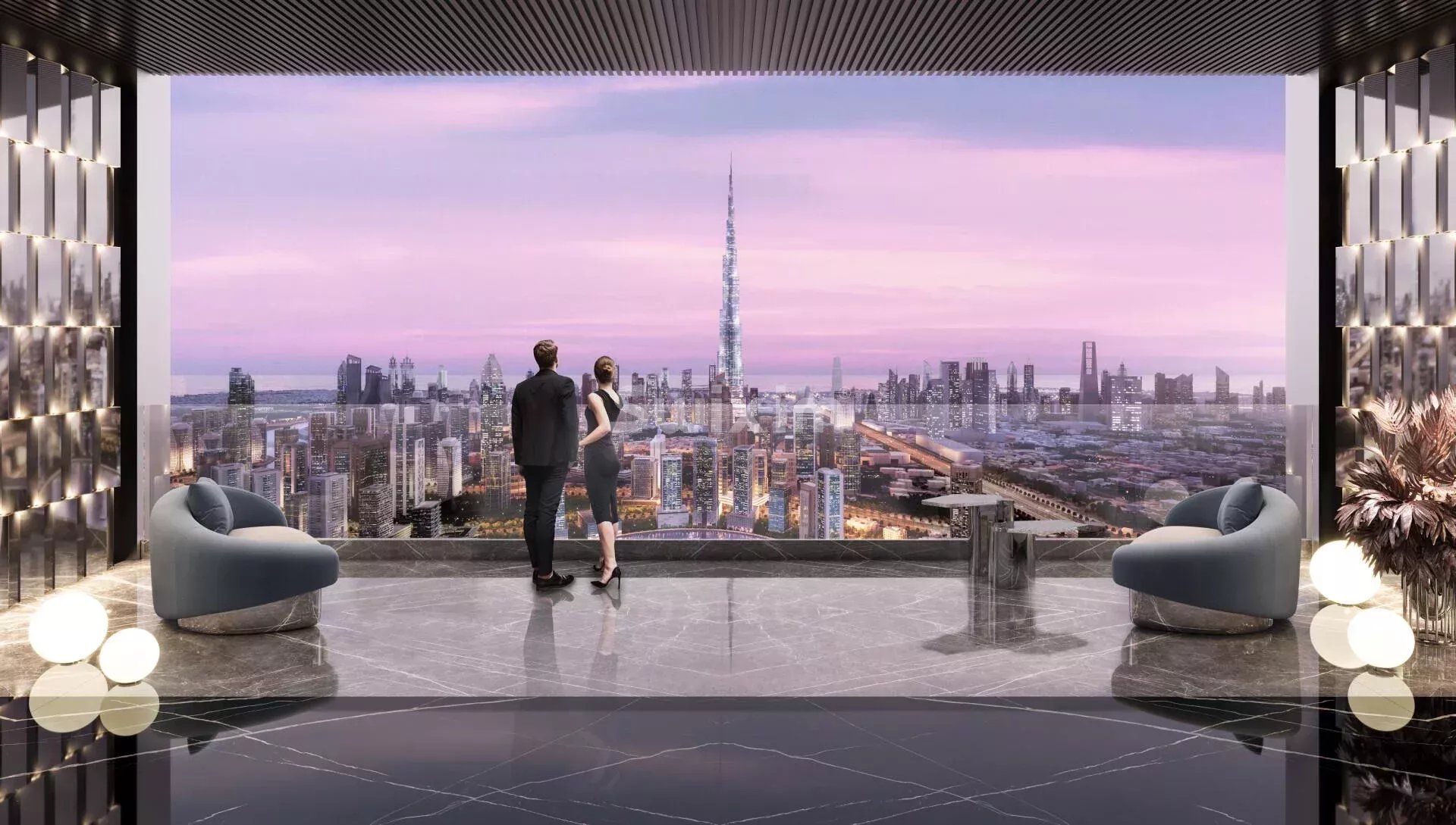 appartement 2 Pièces en vente sur Dubai