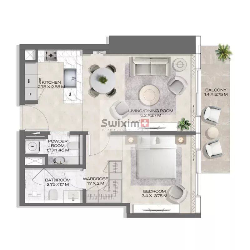 appartement en vente sur Dubai