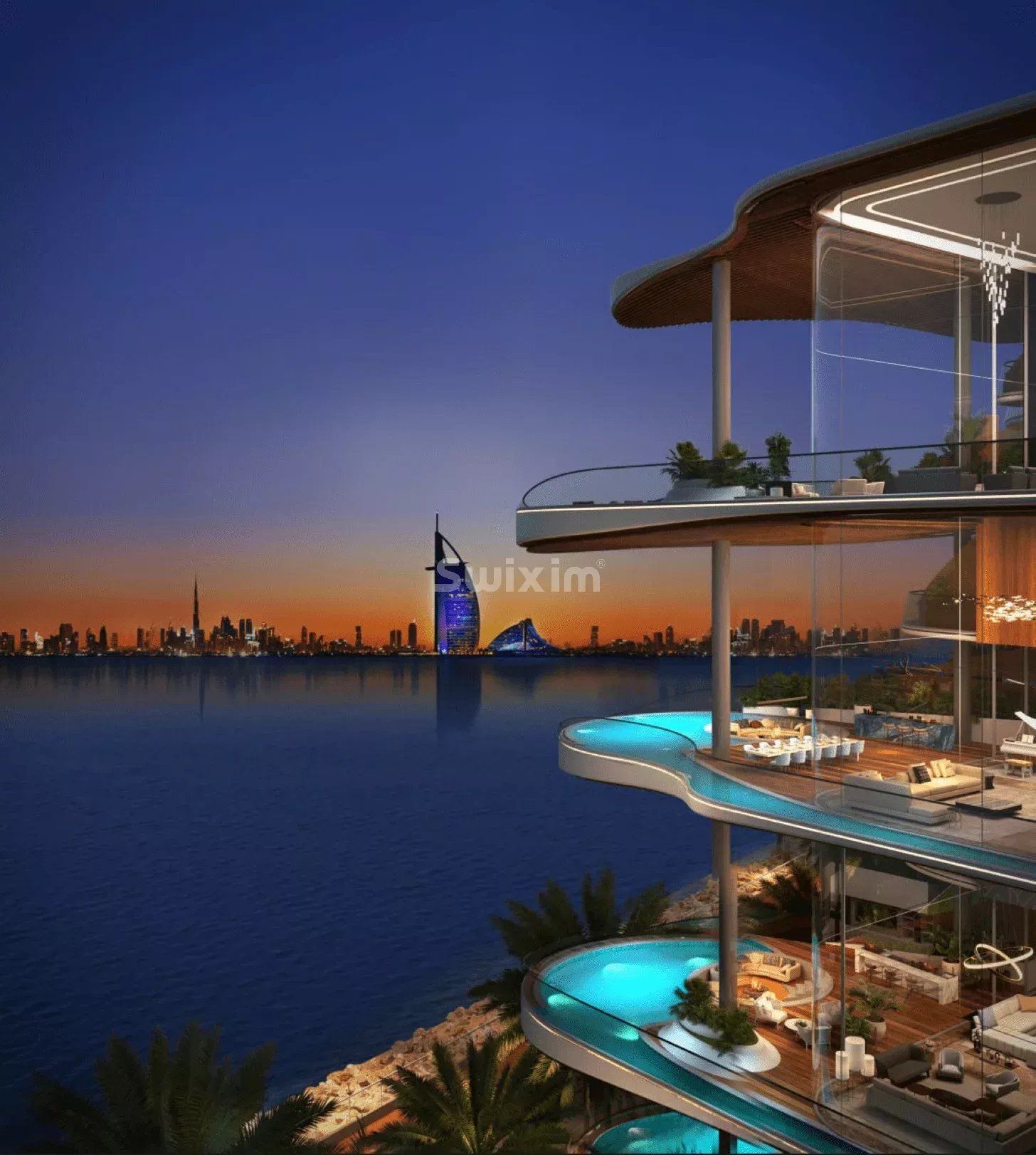 appartement 6 Pièces en vente sur Dubai