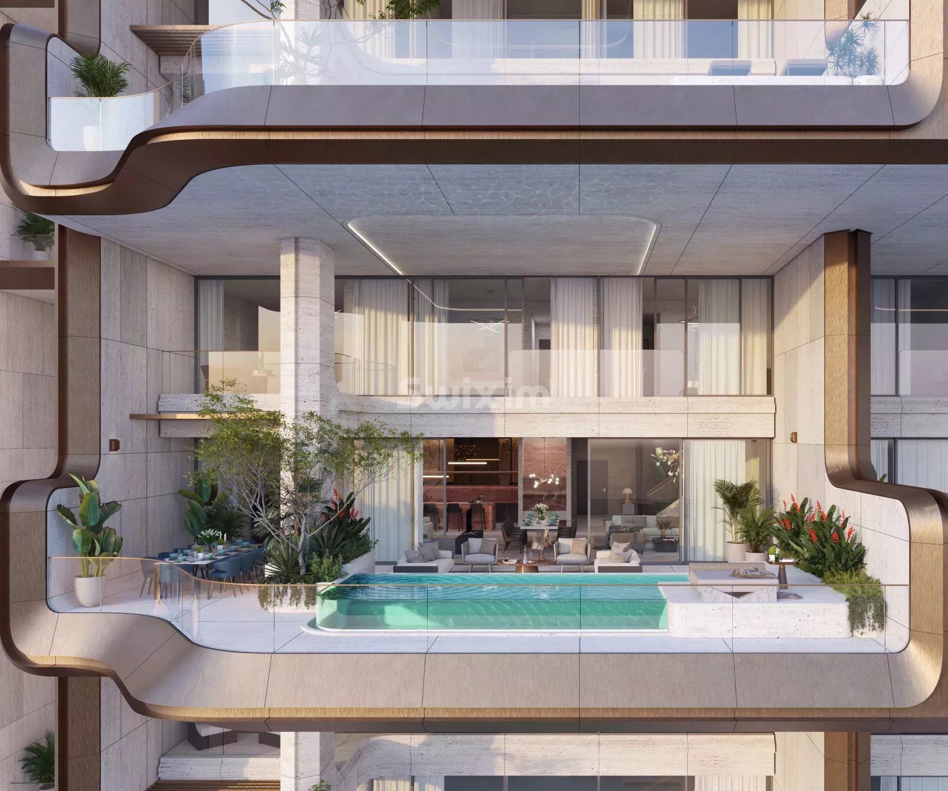 appartement 3 Pièces en vente sur Dubai