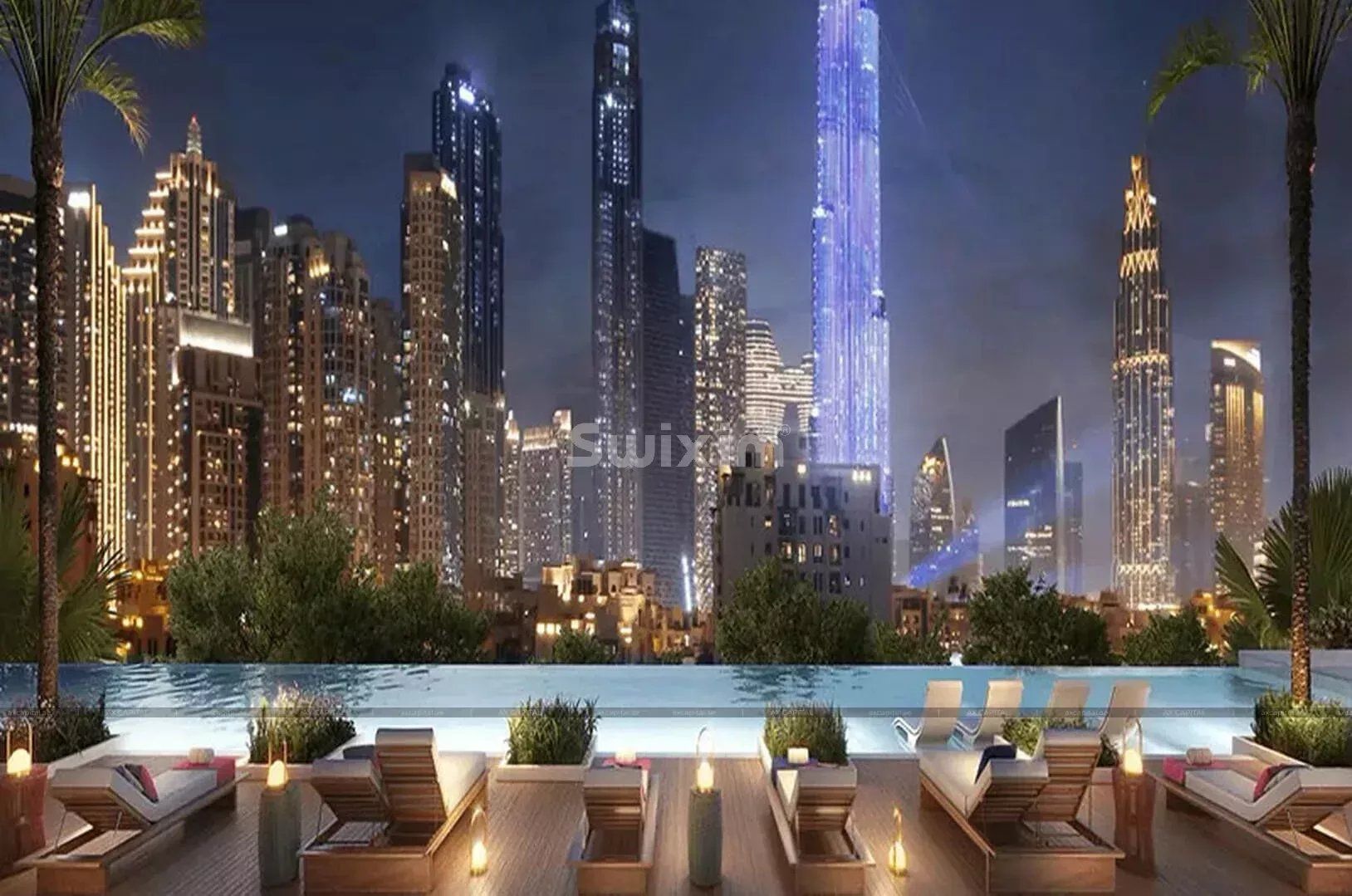 apartamento 1 sala para venda sobre Downtown Dubai