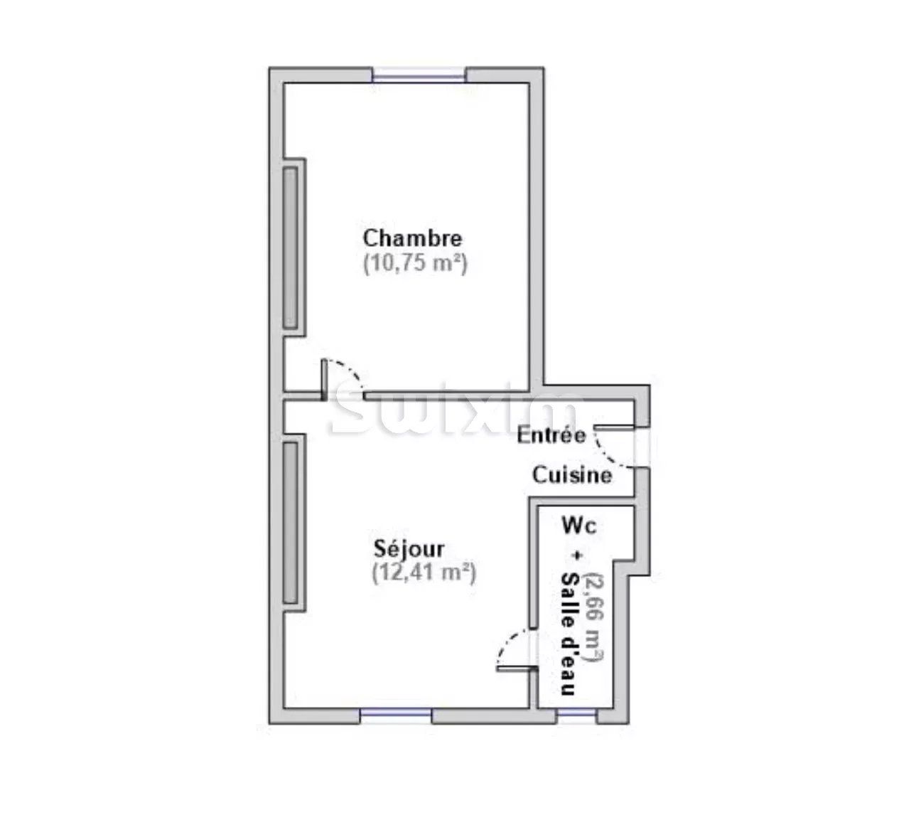apartamento 2 Quartos para venda sobre Montreuil (93100)