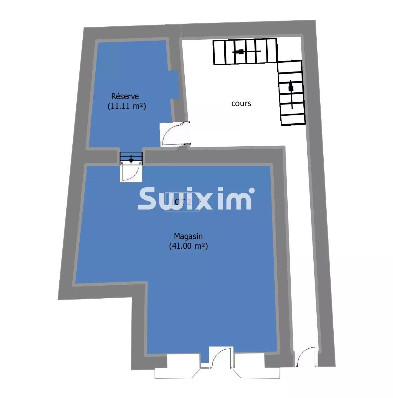 locale commerciale 2 Camere in vendita su Lons-le-Saunier (39000)