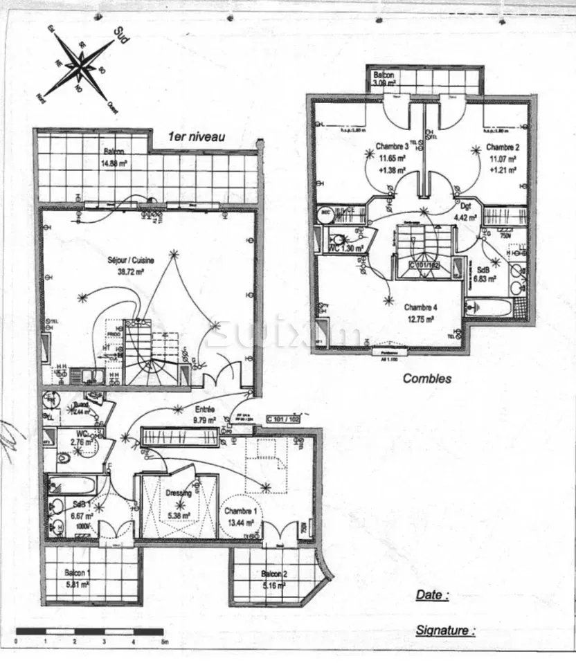 apartamento 5 Salas en venta en Bossey (74160)