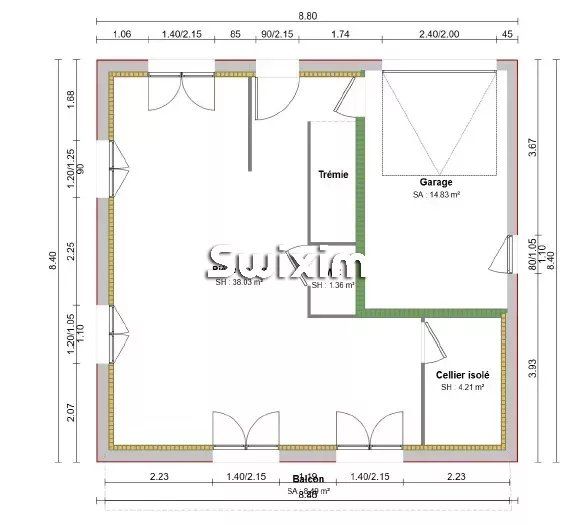 villa 4 Rooms for sale on Fillière (74570)