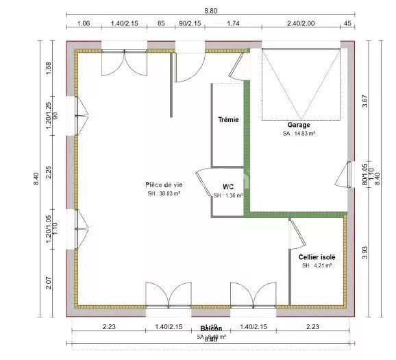 villa 4 Rooms for sale on Fillière (74570)