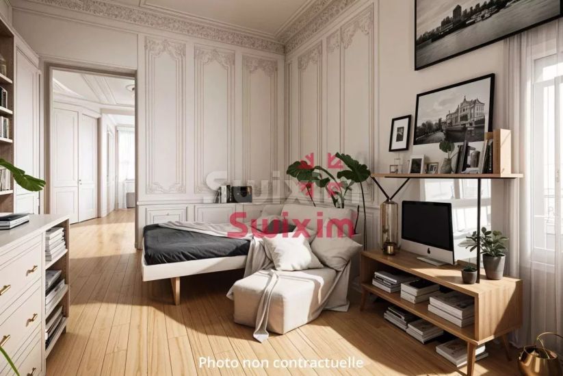 Vente Appartement Paris 17ème 1&nbsp;pièce 23&nbsp;m²