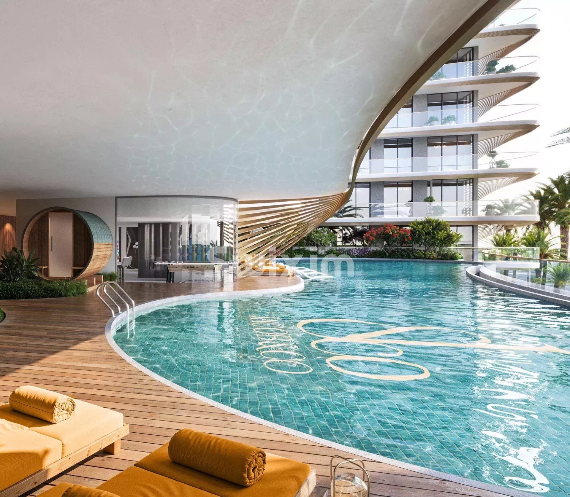 apartamento 1 sala en venta en Dubai