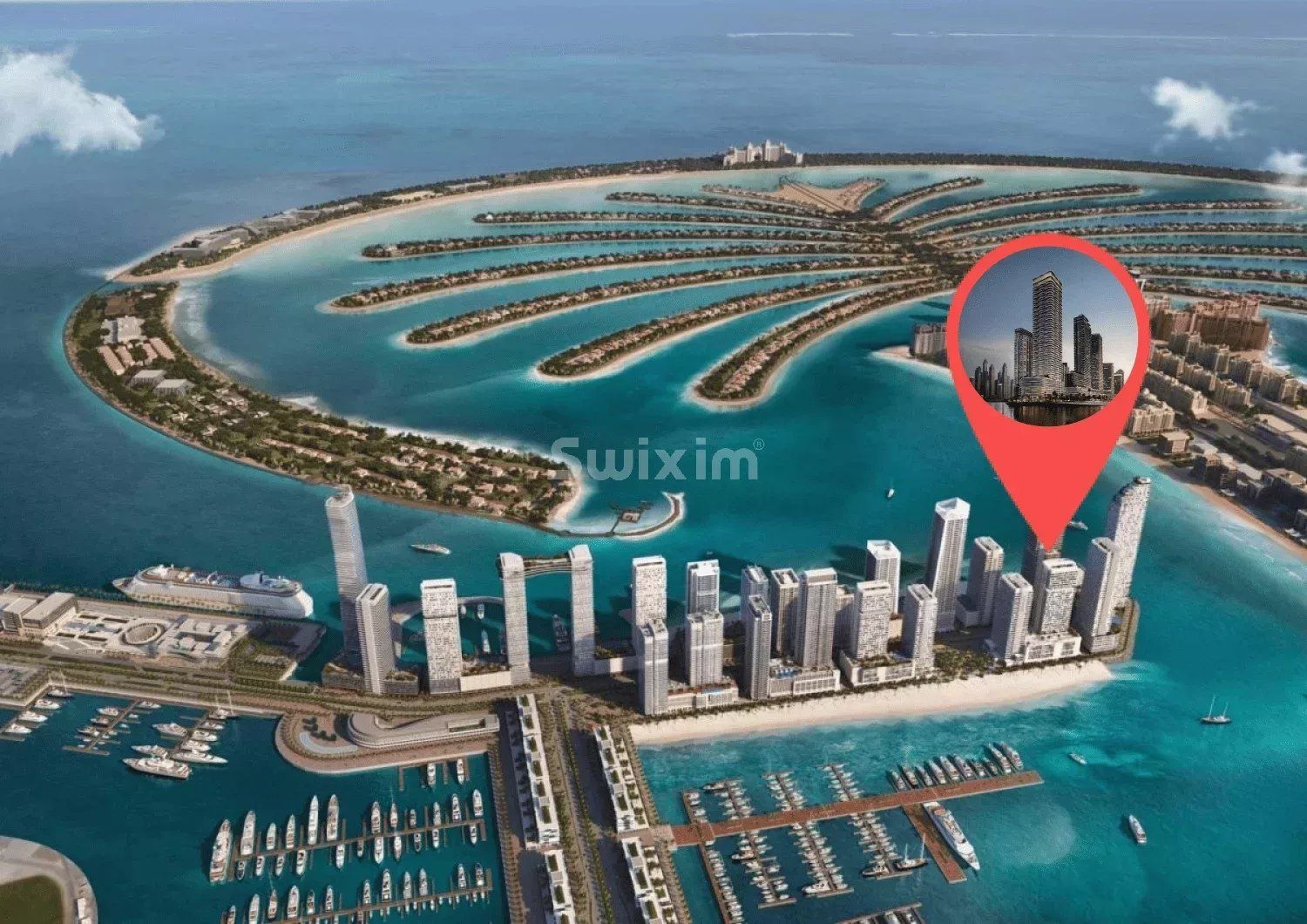 appartement 2 Pièces en vente sur Dubai